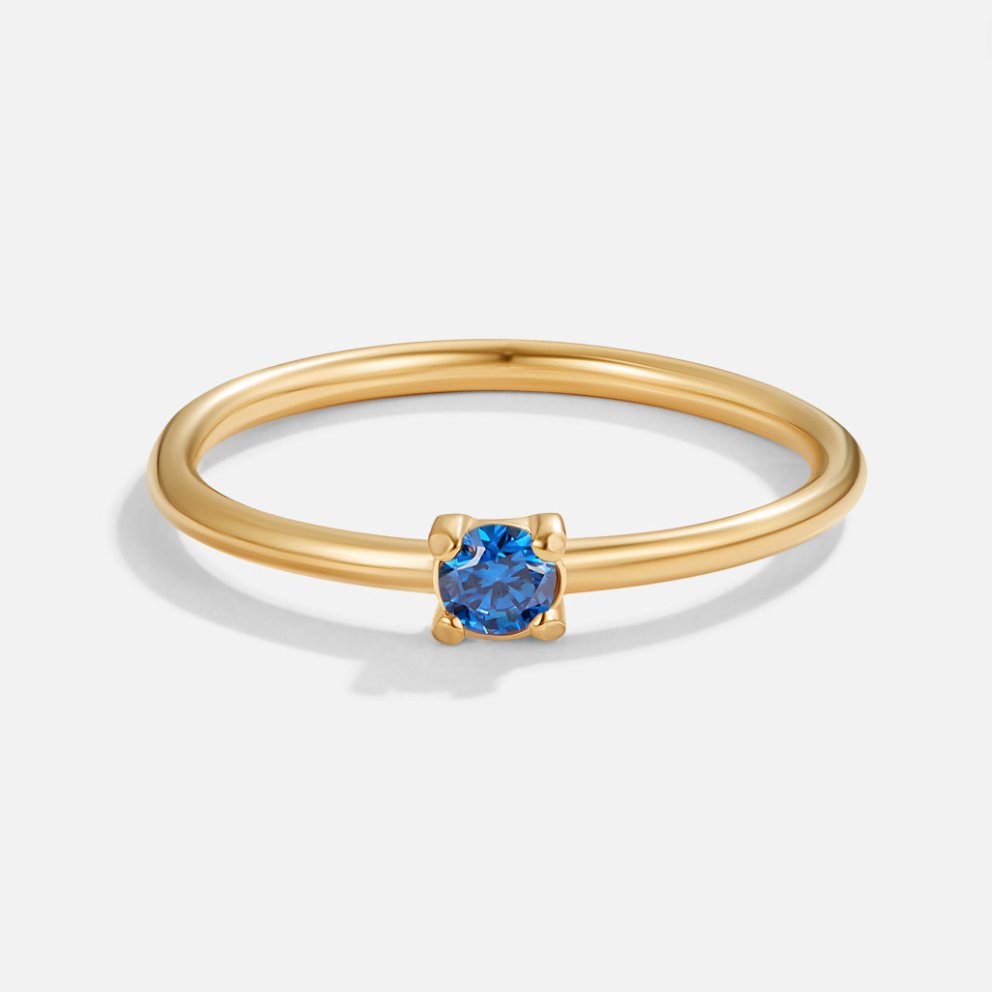 Aura - Birthstone 18K Gold Ring
