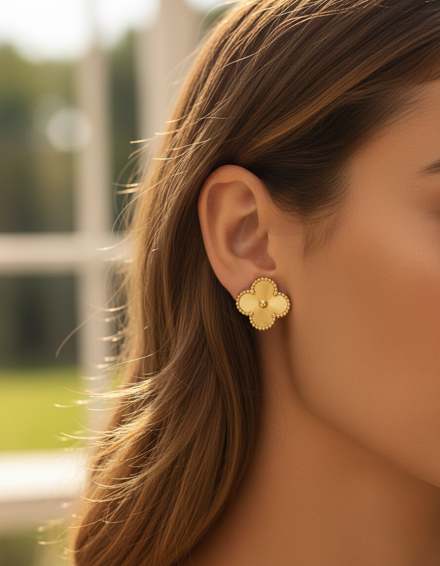 Cathy - Clover Earrings