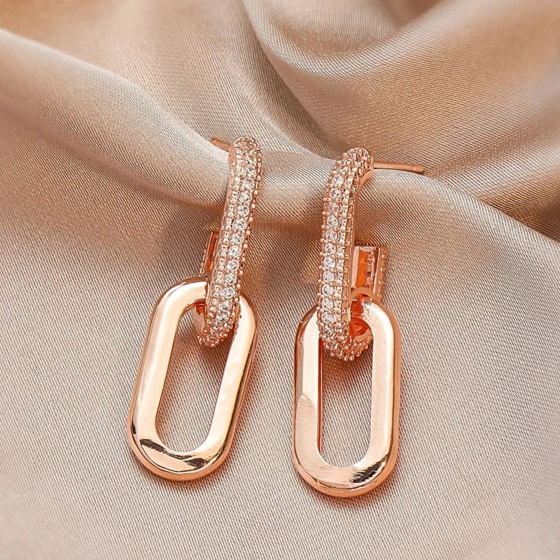 Angela - Dainty Loop Earrings