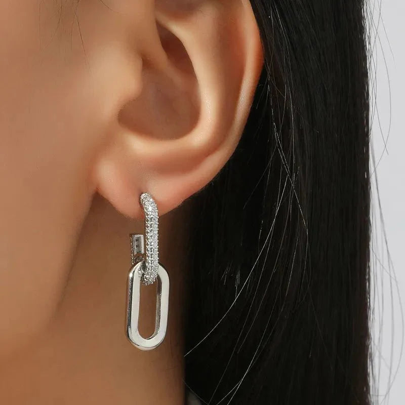 Angela - Dainty Loop Earrings