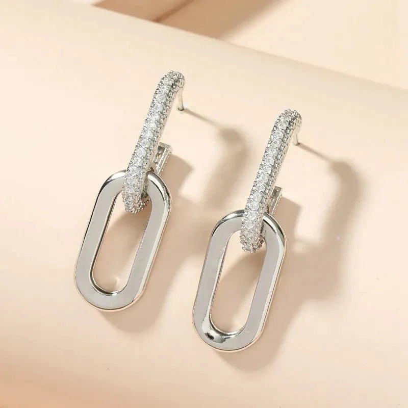 Angela - Dainty Loop Earrings