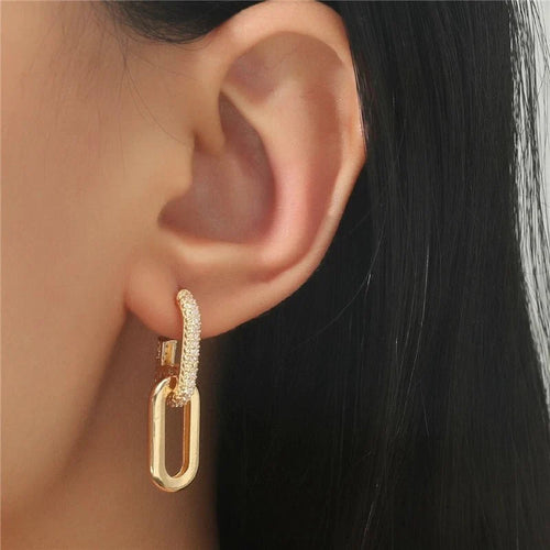 Angela - Dainty Loop Earrings