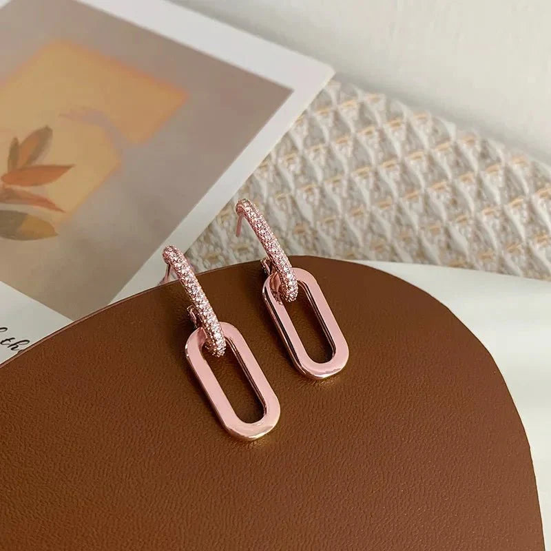 Angela - Dainty Loop Earrings