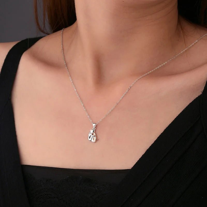 Precious Faithful Dog Pendant Necklace