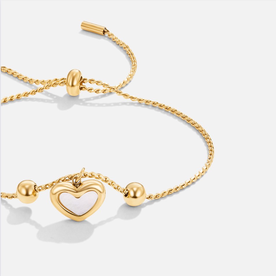 Genevieve - Eternal Love Heart Bracelet