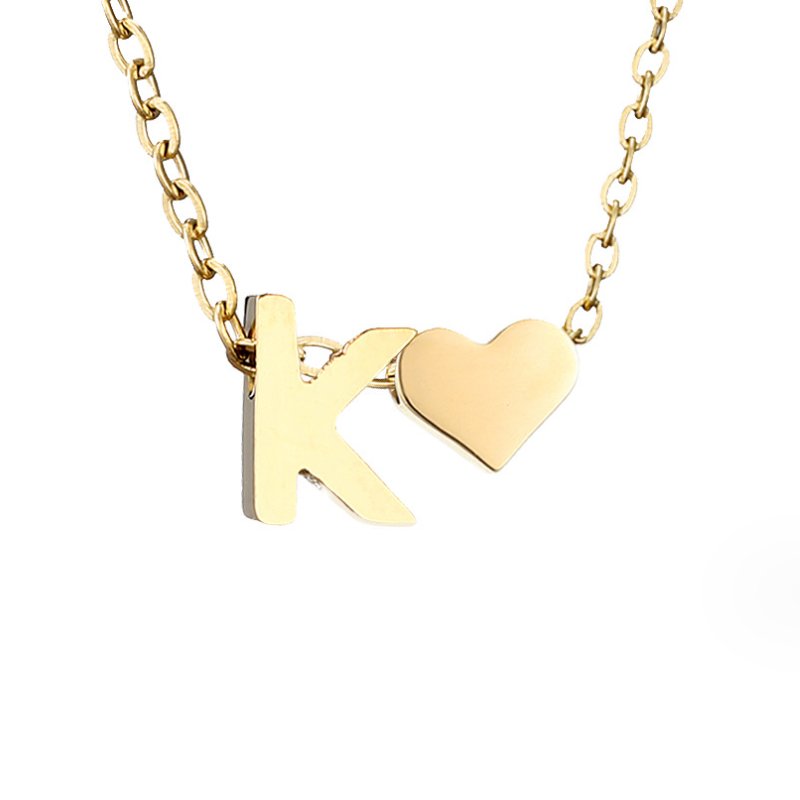 Niamh - Love & Letter Initial Necklace