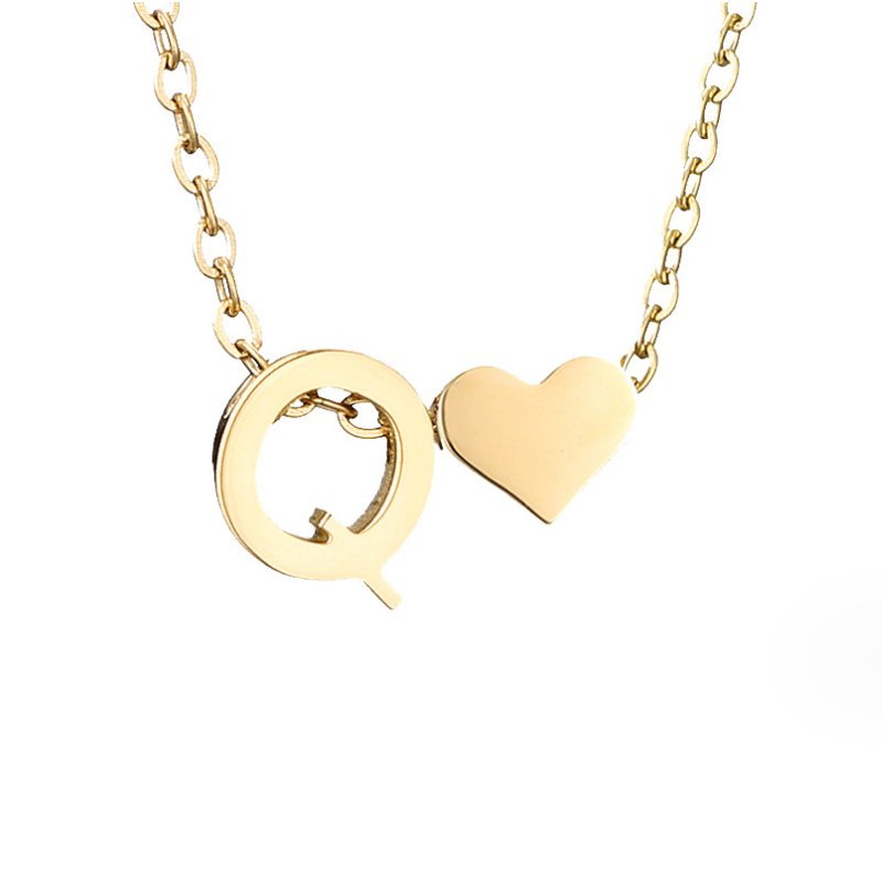 Niamh - Love & Letter Initial Necklace