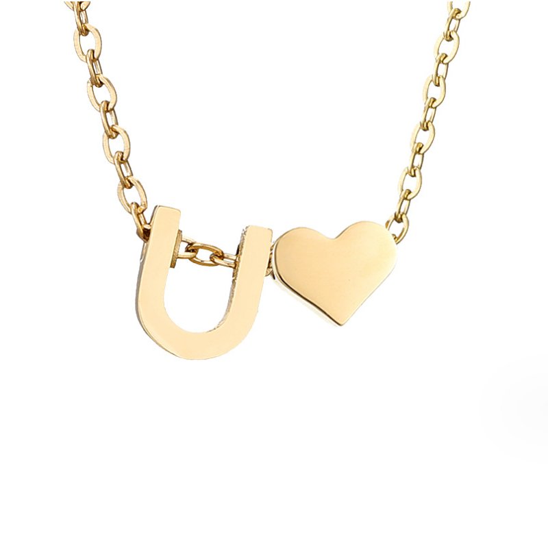Niamh - Love & Letter Initial Necklace