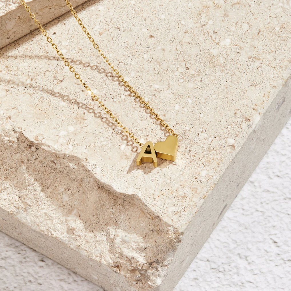 Niamh - Love & Letter Initial Necklace