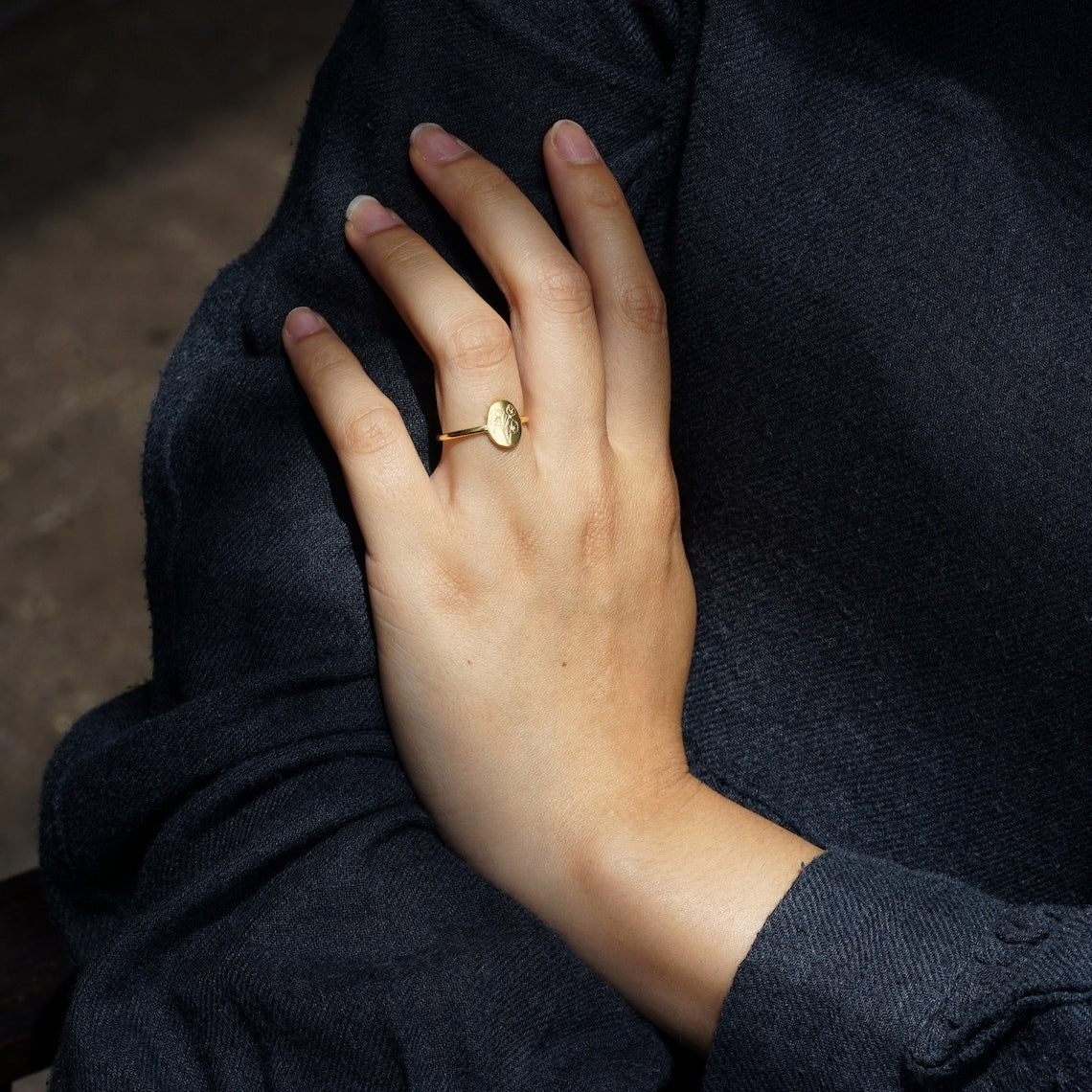 Birth Flower Ring - Custom Delicate Ring
