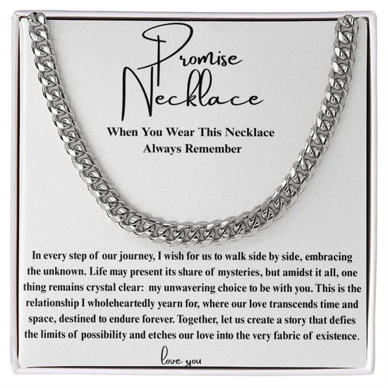 Promise Necklace For Him