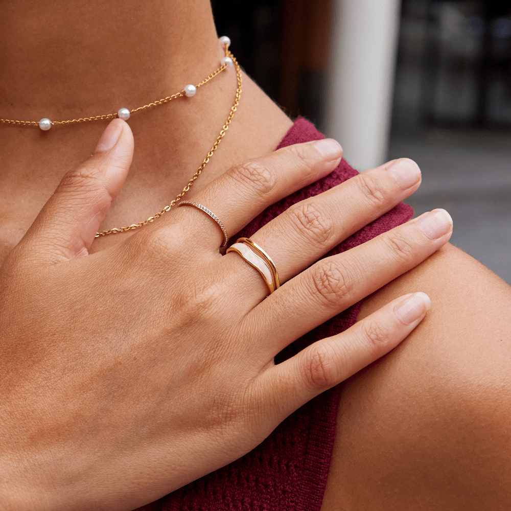 Anya - Layered Gold Ring