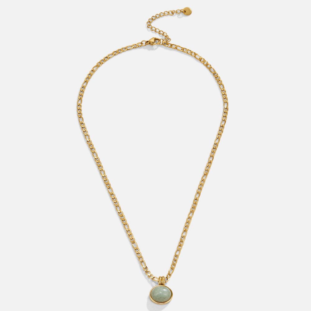 Natalia - Jade Pendant Necklace