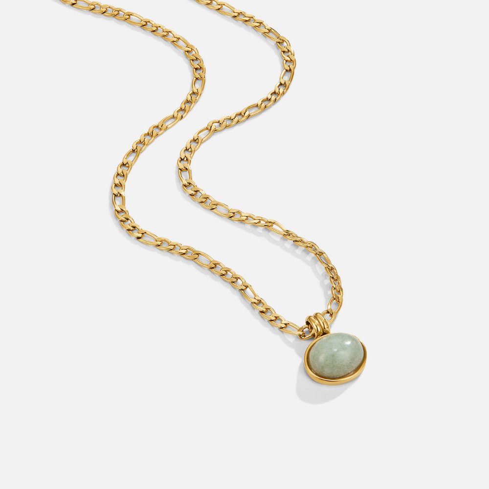 Natalia - Jade Pendant Necklace