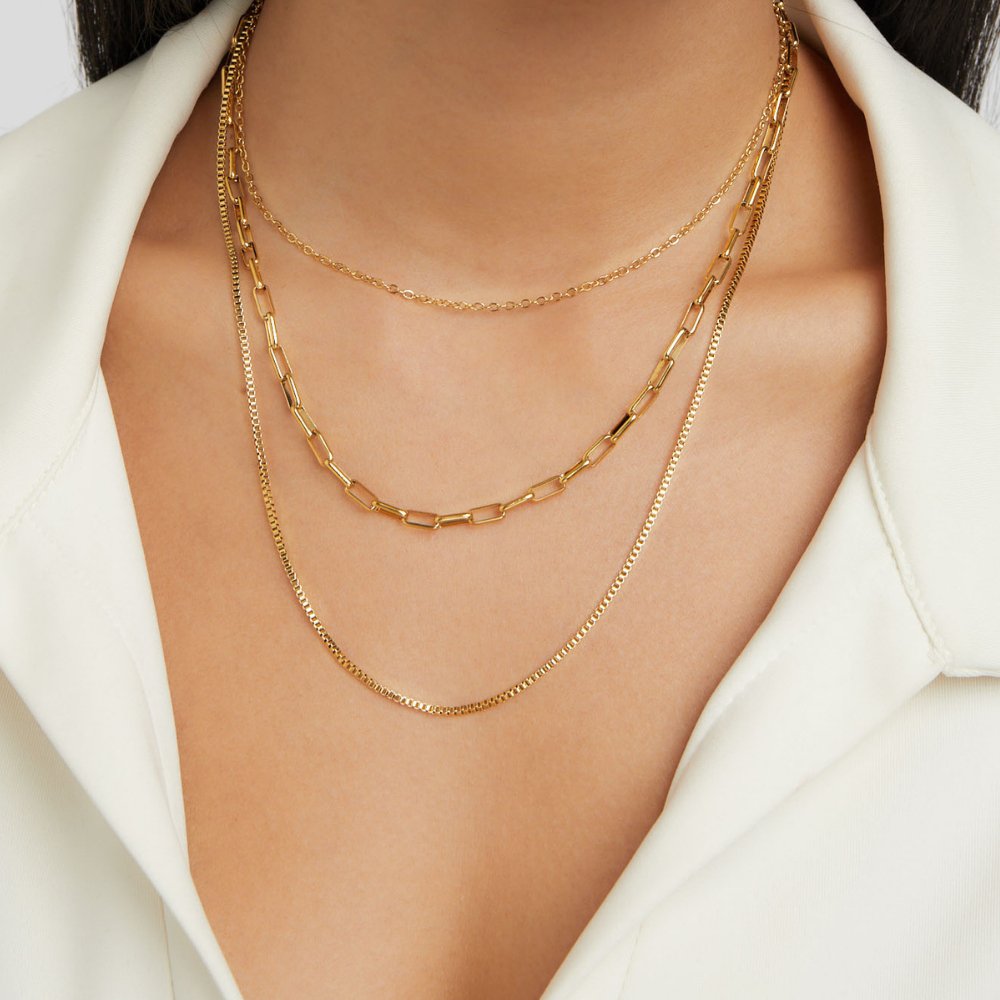 Yelena - Layered Chain Necklace