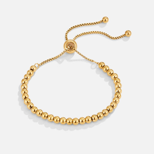 Aisley - Beaded Gold Bracelet