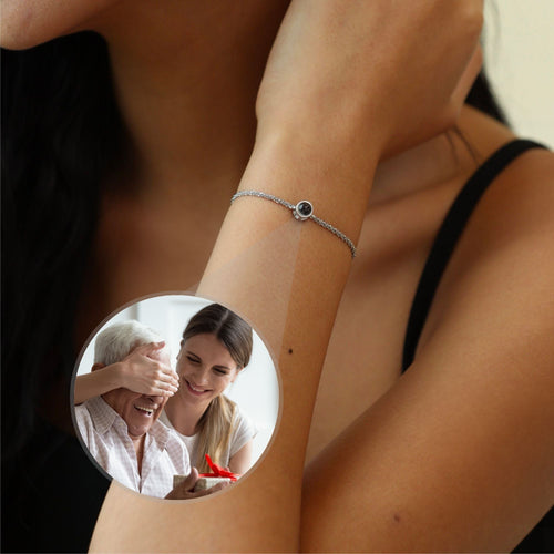 Personalized Photo Projection Bracelet