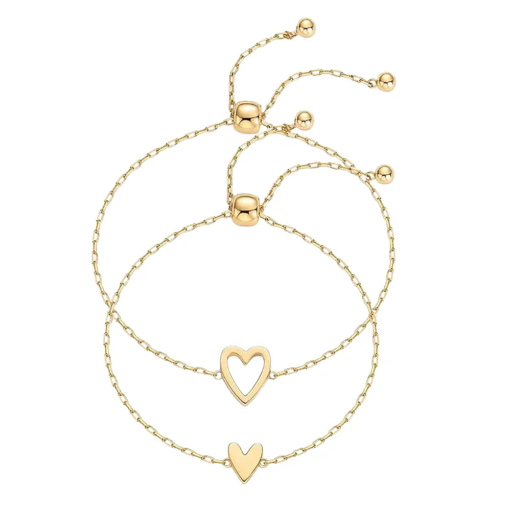 Anwen - Matching Heart Bracelet