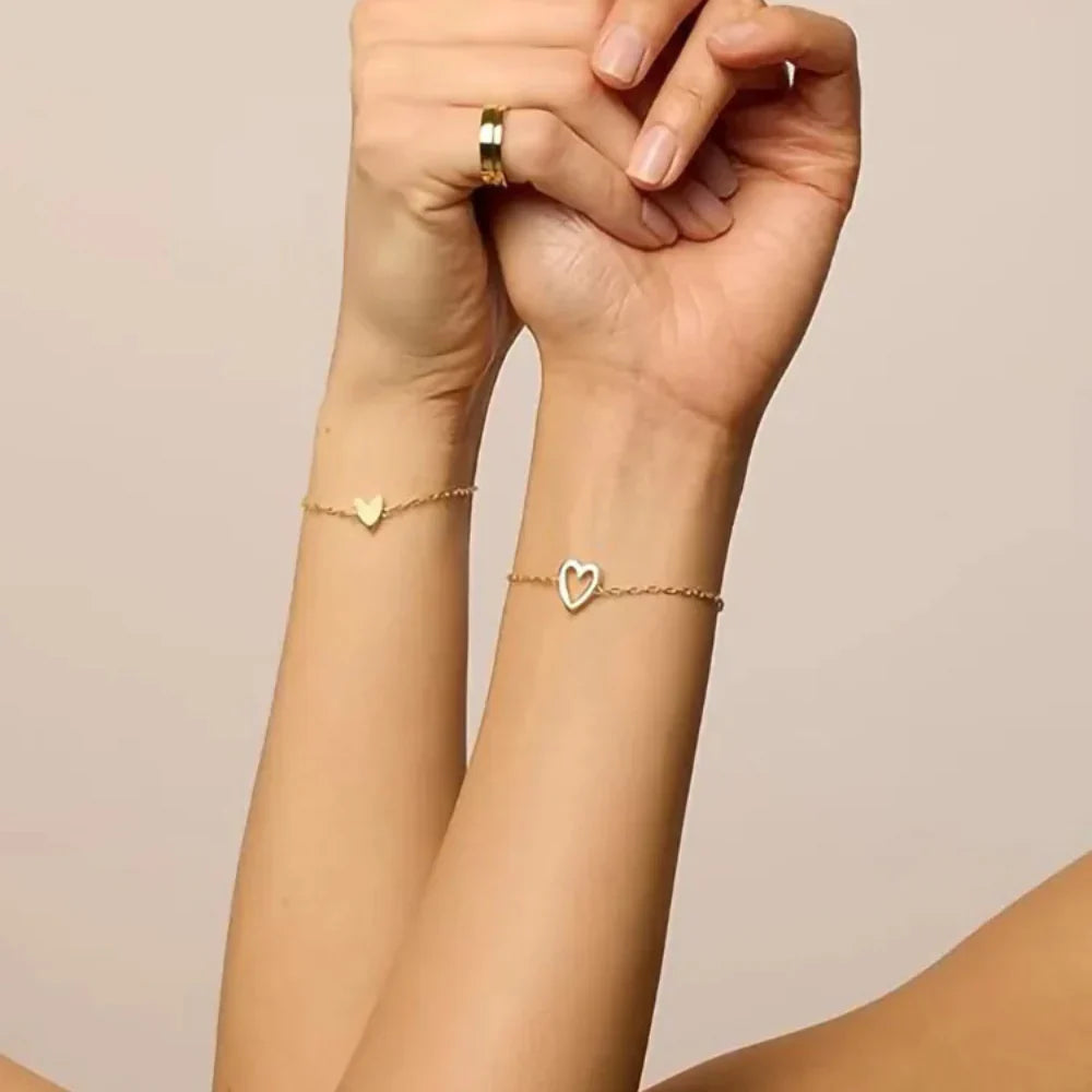 Anwen - Matching Heart Bracelet