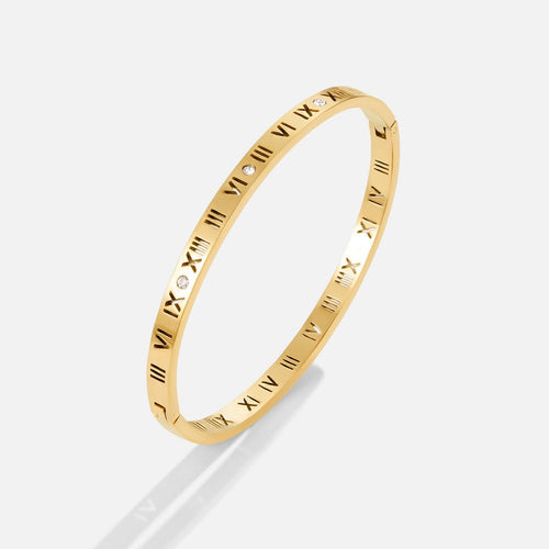 Sierra - Roman Gold Bangle