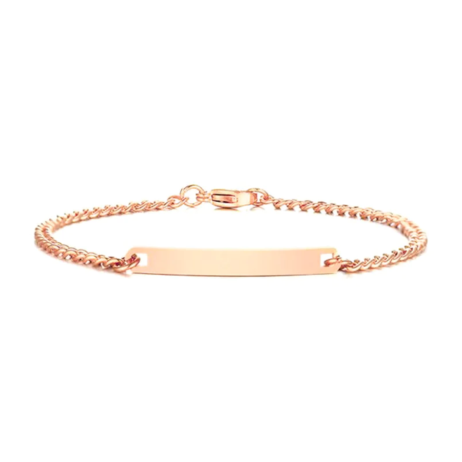 Charming Engraved Bracelet