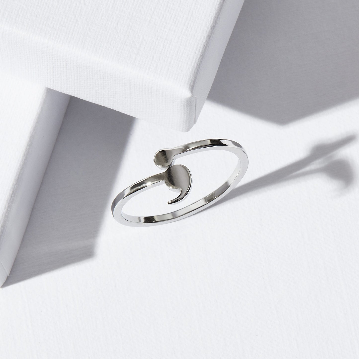 Delicate Semicolon Ring - Perseverance Ring