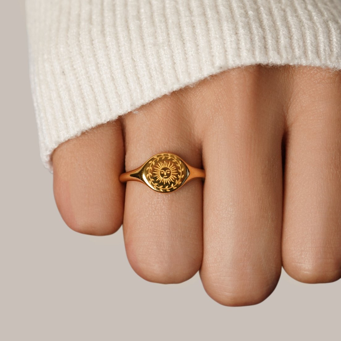 Catherine - Solstice Gold Ring