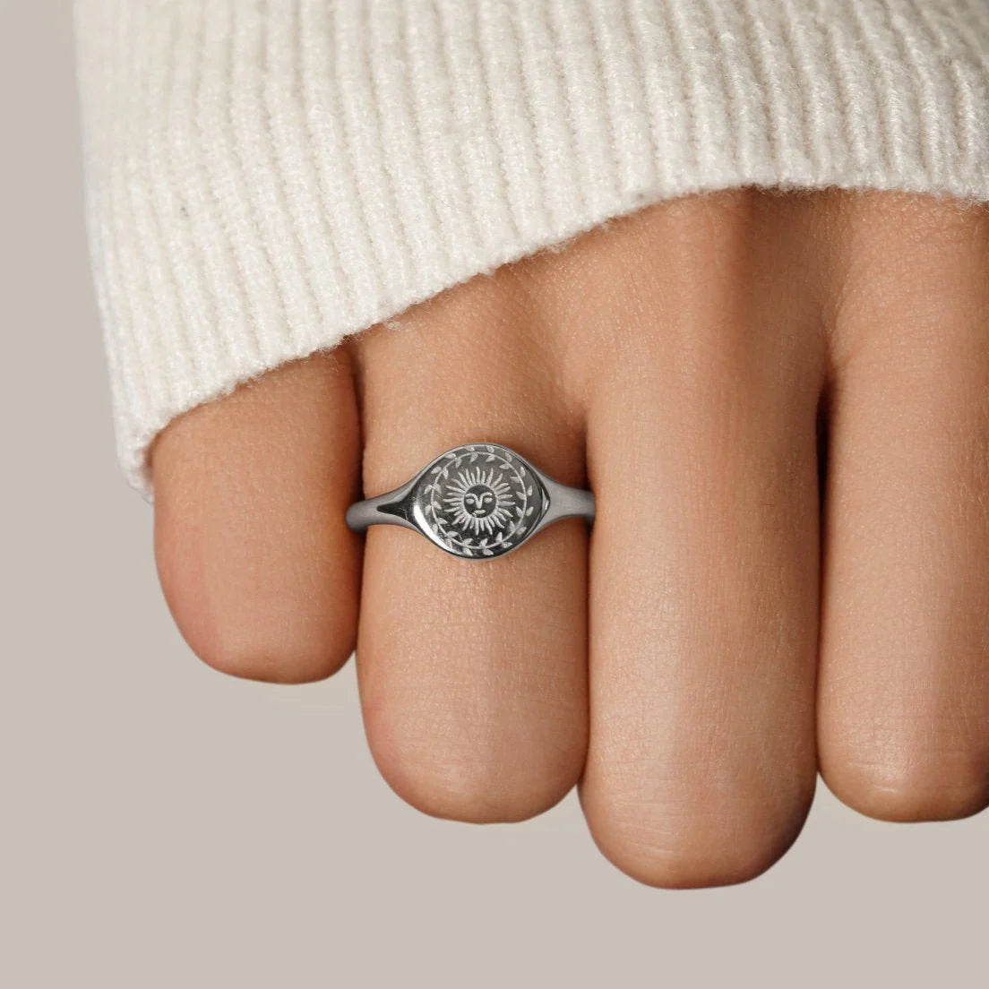 Catherine - Solstice Silver Ring