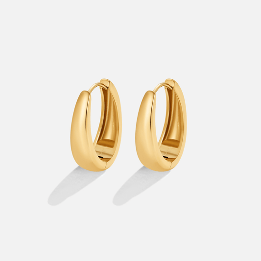 Petra - Chunky Hoop Earrings