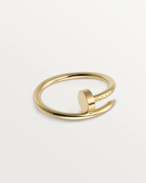 Snowlier - Nail Ring Gold