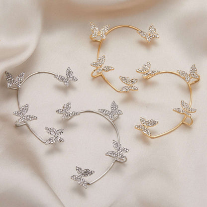 Eleanor - Butterfly Ear Cuffs