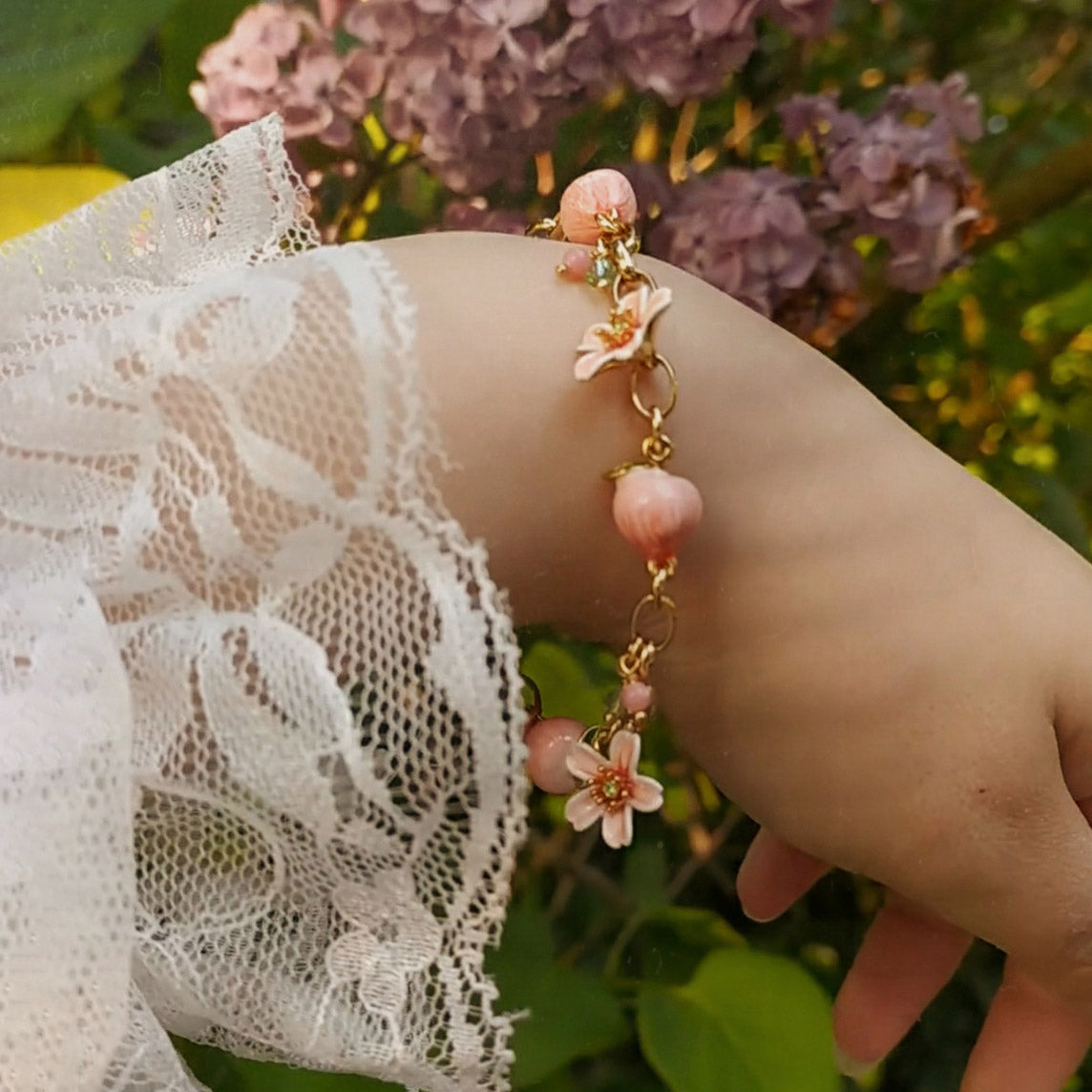 Vienna - Peach Blossom Bracelet