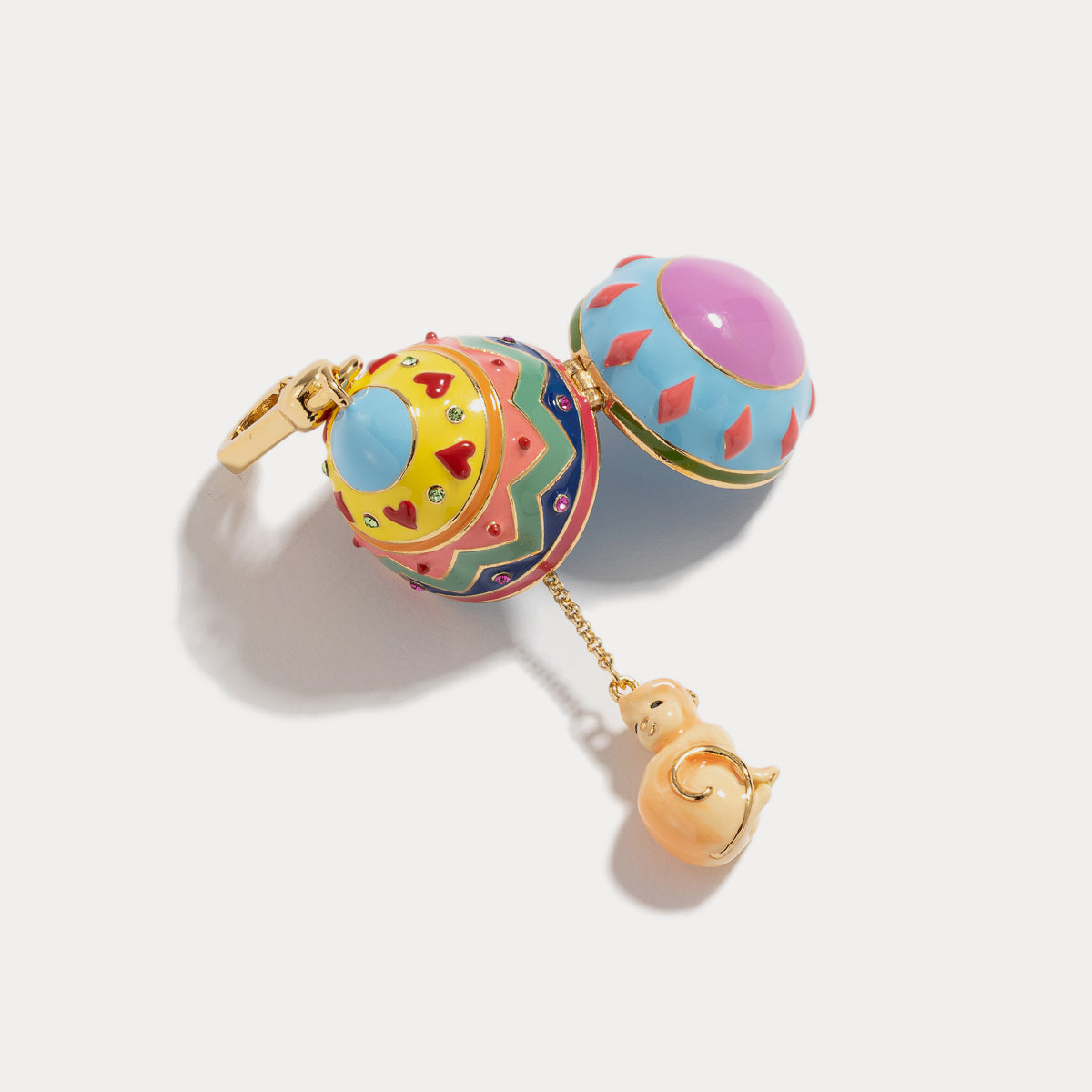 Briony - Zodiac Easter Egg Locket Necklace