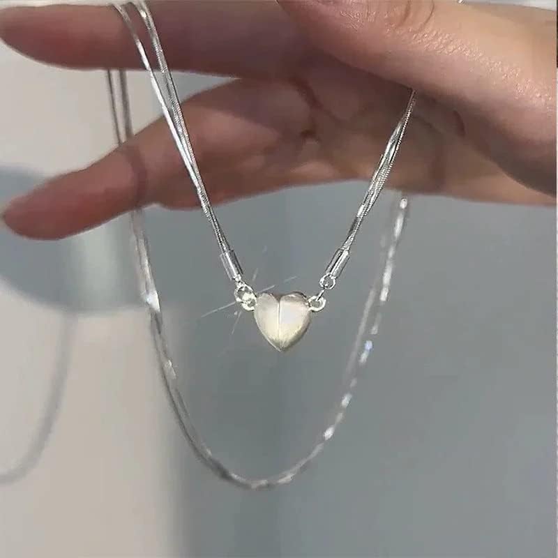 To My Wife - Magnetic Bond Heart Necklace