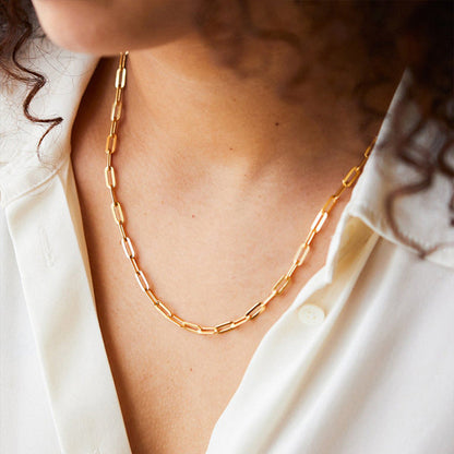 Esther - Chain Loops Necklace