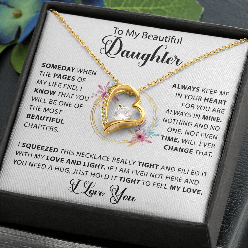 To My Beautiful Daughter - Time will never change for you