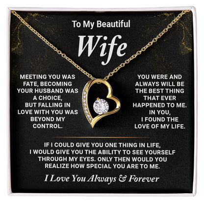 To My Beautiful Wife - I found the love of my life