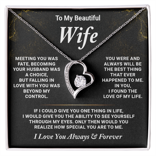 To My Beautiful Wife - I found the love of my life
