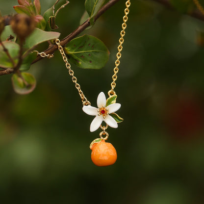 Sable - Orange Blossom Necklace