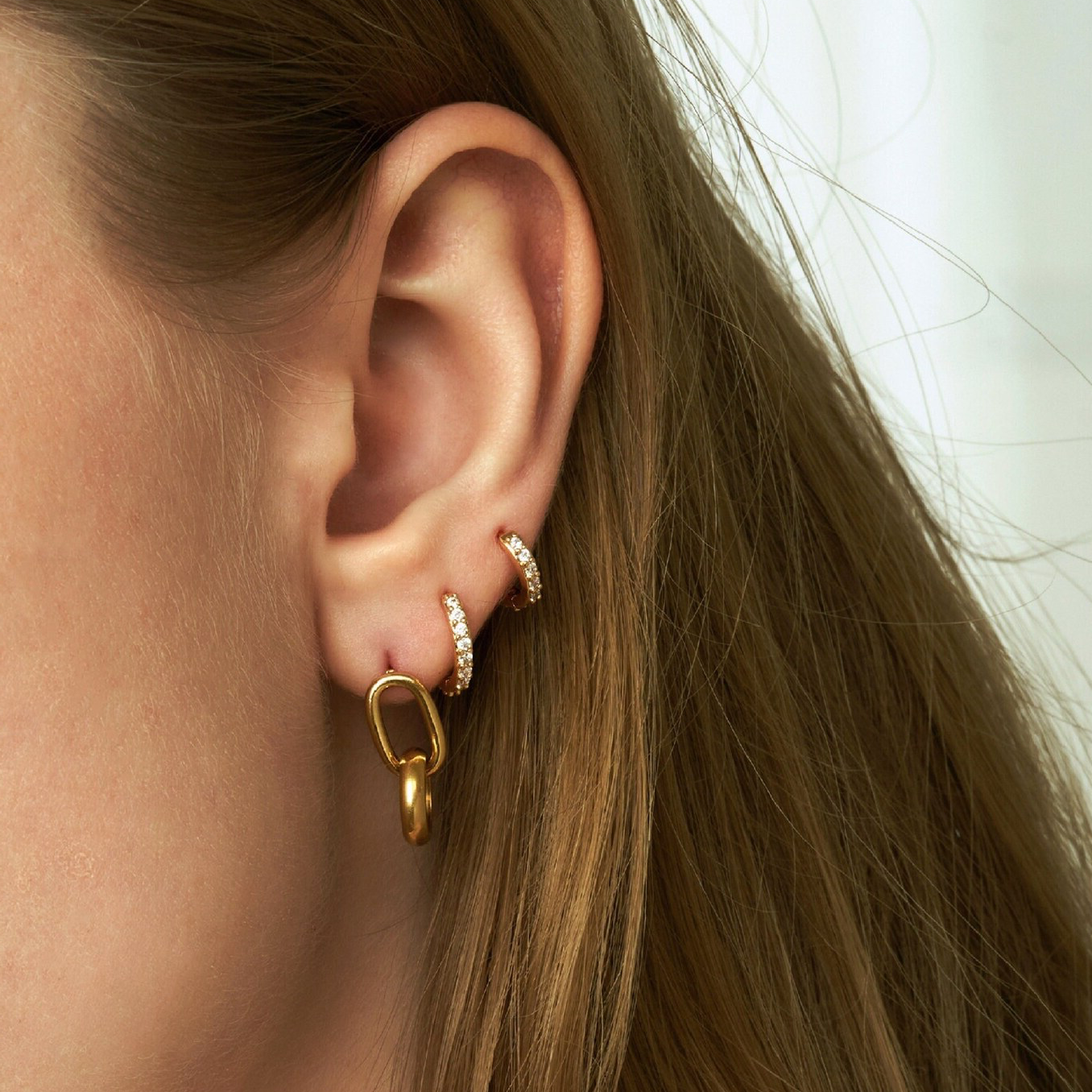 Nova - Classic Huggie Earrings