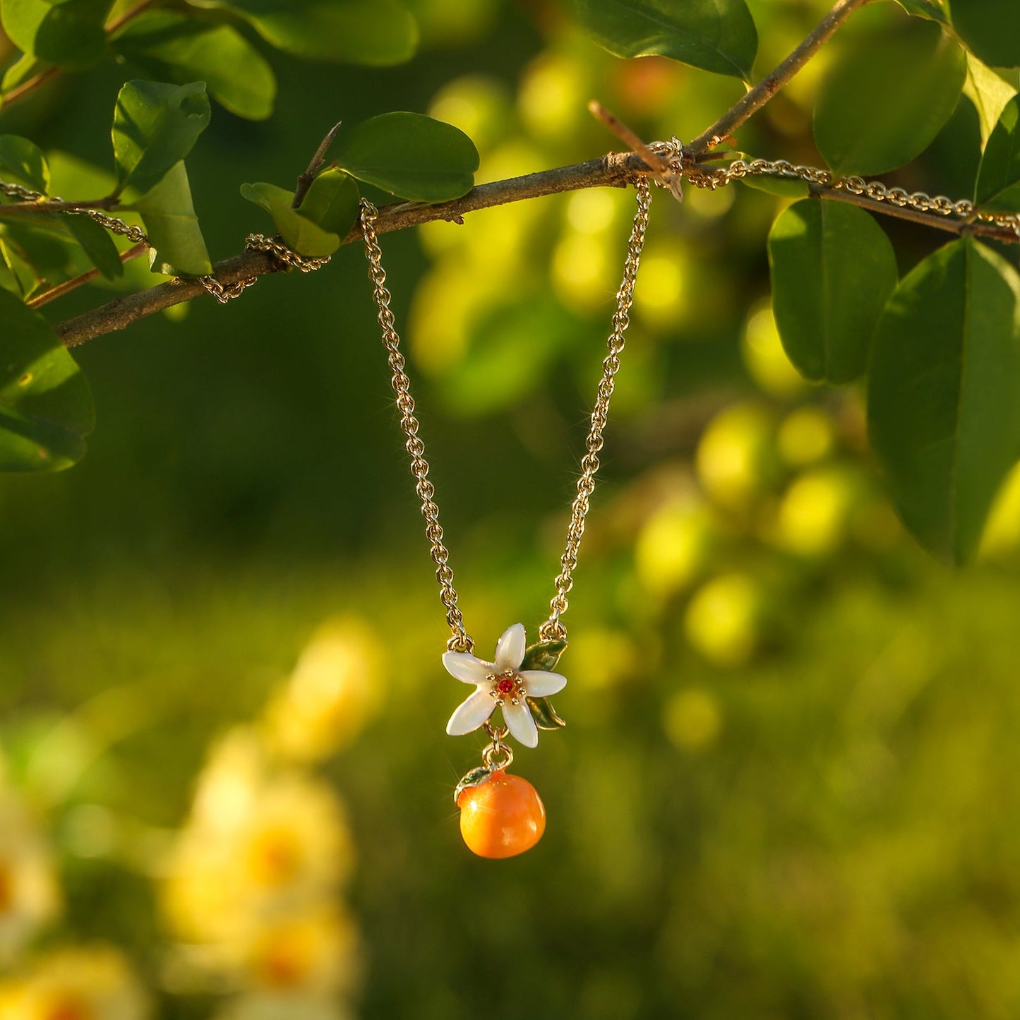 Sable - Orange Blossom Necklace