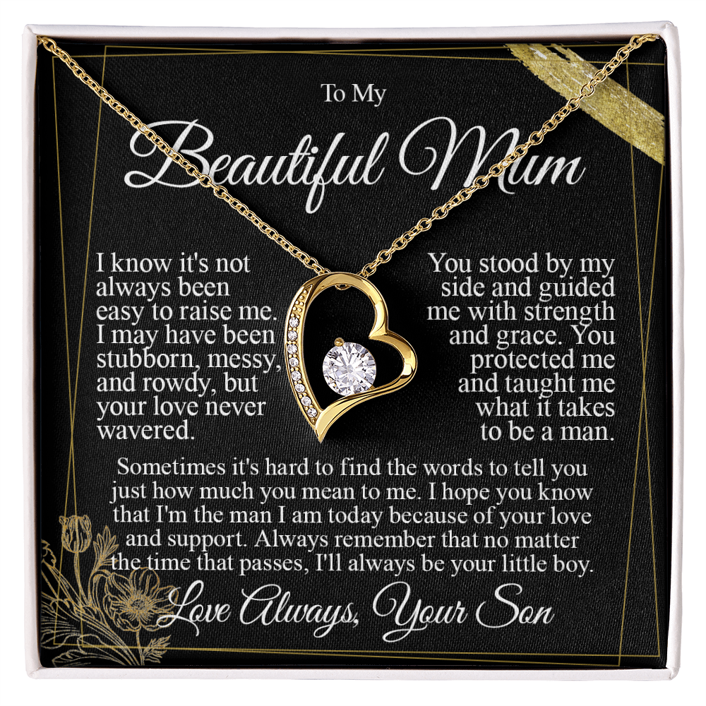 To My Mum - I Love You from Son Heart Necklace