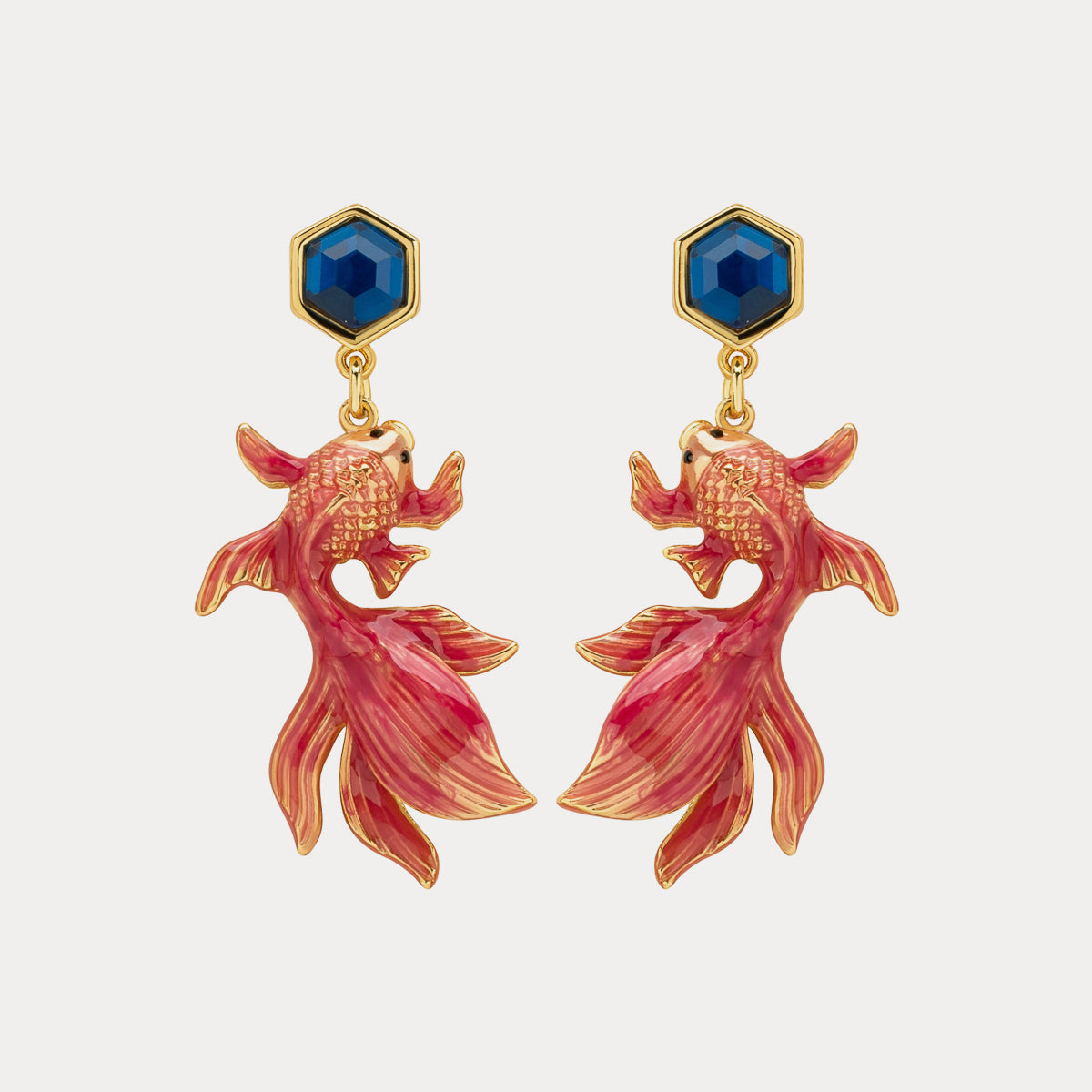 Lydia - Koi Dangle Earrings