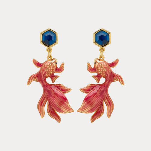 Lydia - Koi Dangle Earrings