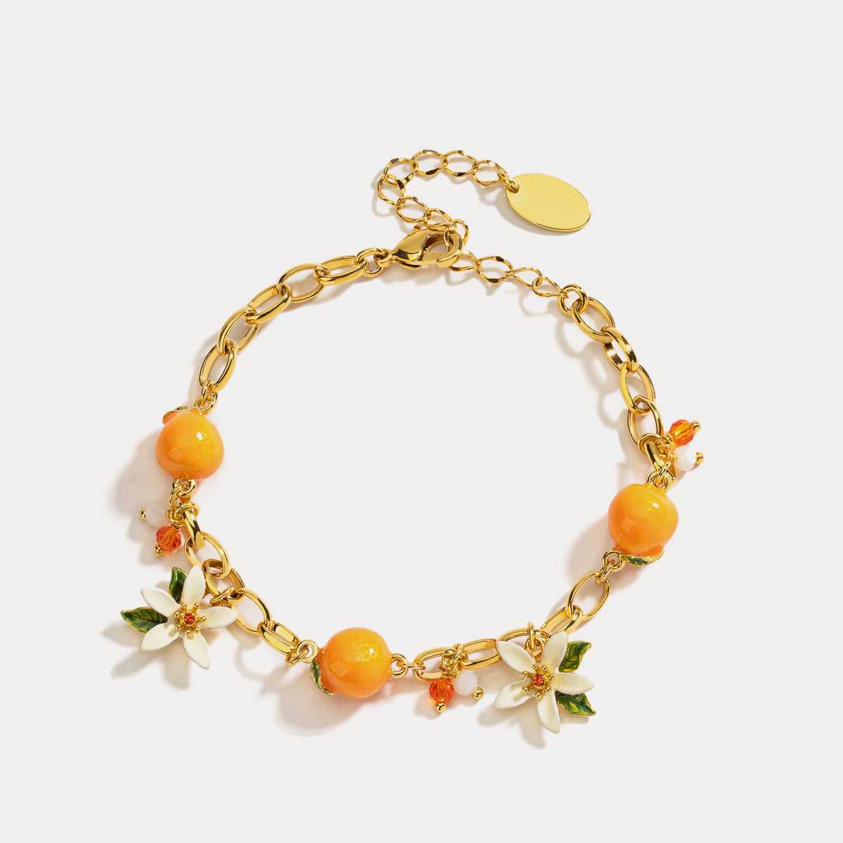 Hollie - Orange Bracelet