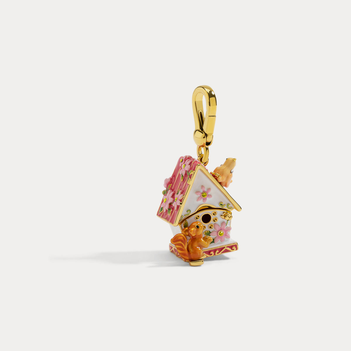 Thalia - Squirrel Hut Locket Necklace