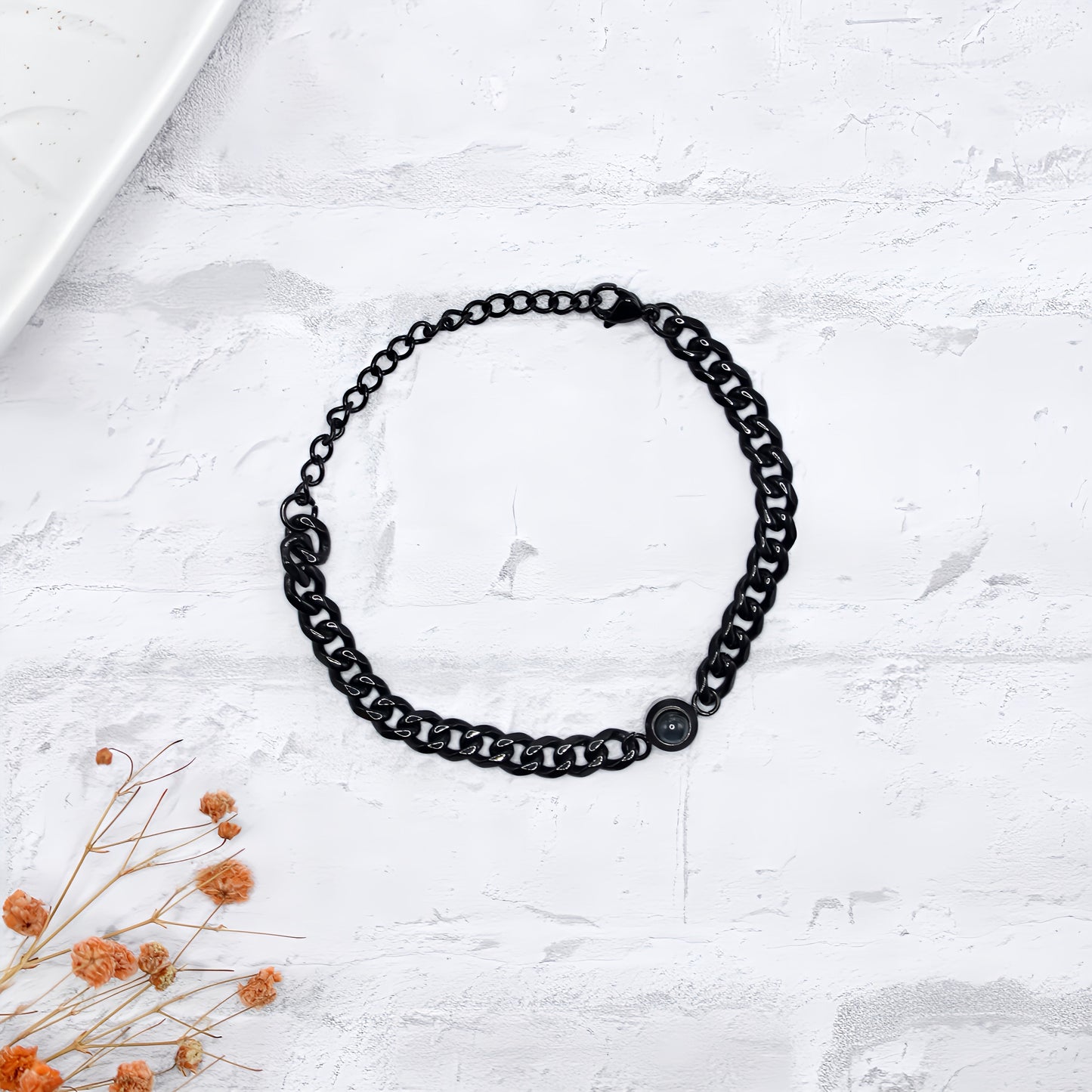 Men's Bold Cuban Projection Bracelet