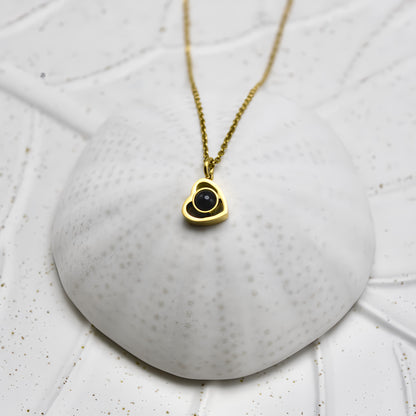 Mini Heart Projection Necklace