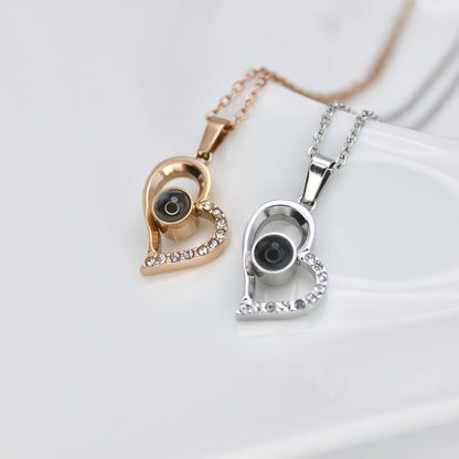 Heart Projection Necklace
