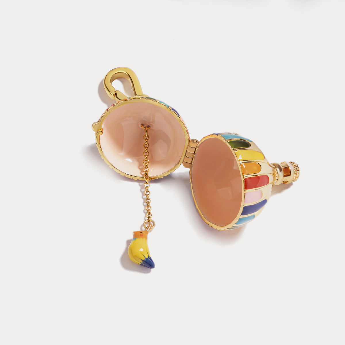 Juliet - Hot Air Balloon Locket Necklace